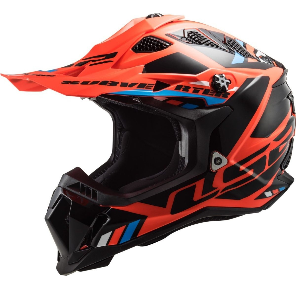 Casco Ls2 Mx700 Subverter Stomp Naranja/negro Talle M