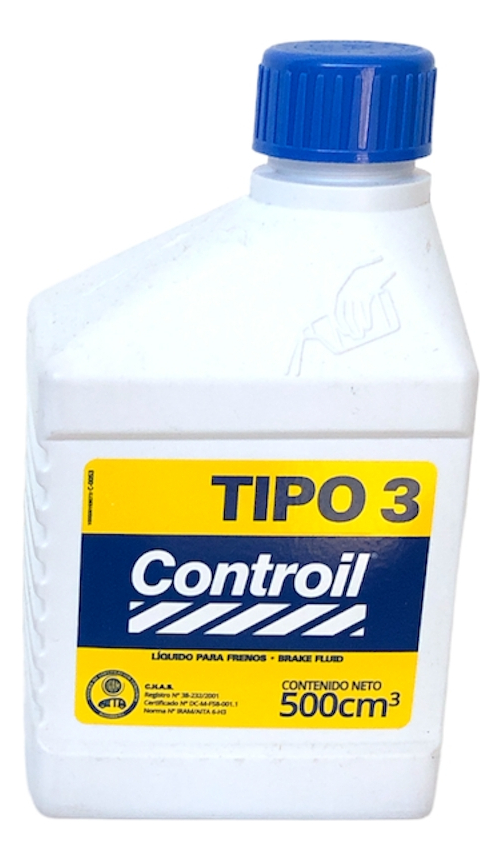 Liquido Freno Dot3 Controil 500cm3