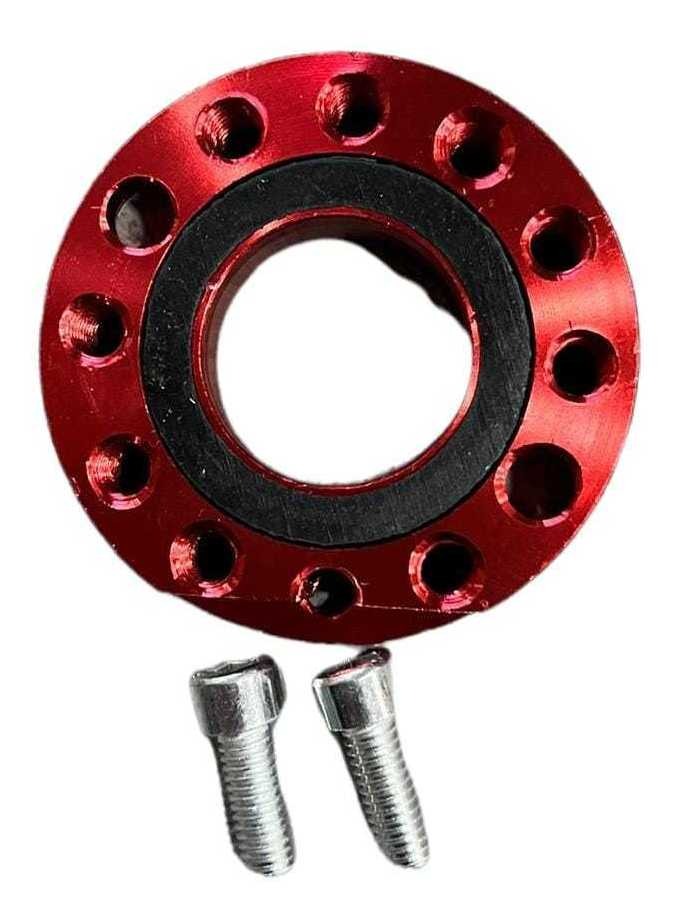 Gira Carburador Aluminio Rojo