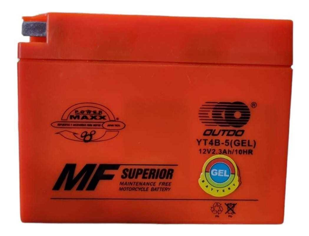 Bateria Moto Yt4l-bs Sj50 Adress 12v 2.3ah Gel Pmaxx
