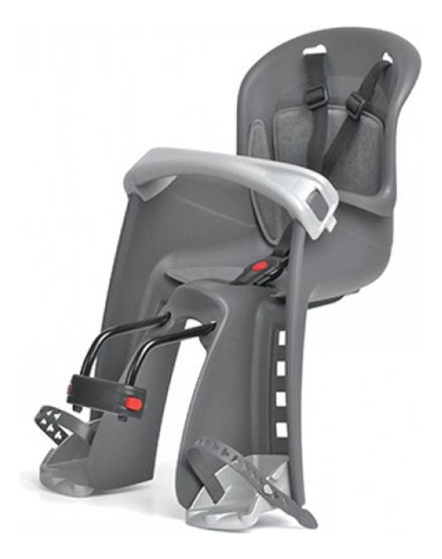 Silla Bici Polisport Bilby Junior Gris