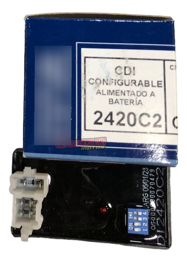 Cdi Cg Racing 2420c2 Config A Bateria Pietcard Sapucai Wave