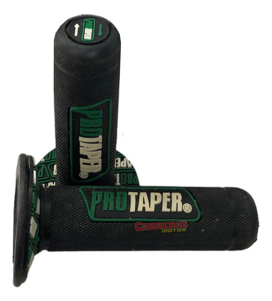 Puños Protaper Negro Con Verde