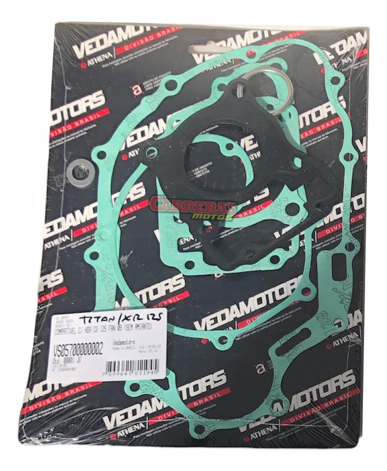 Junta Completa Ks/fan/xr125 Cadenera Vedamotors