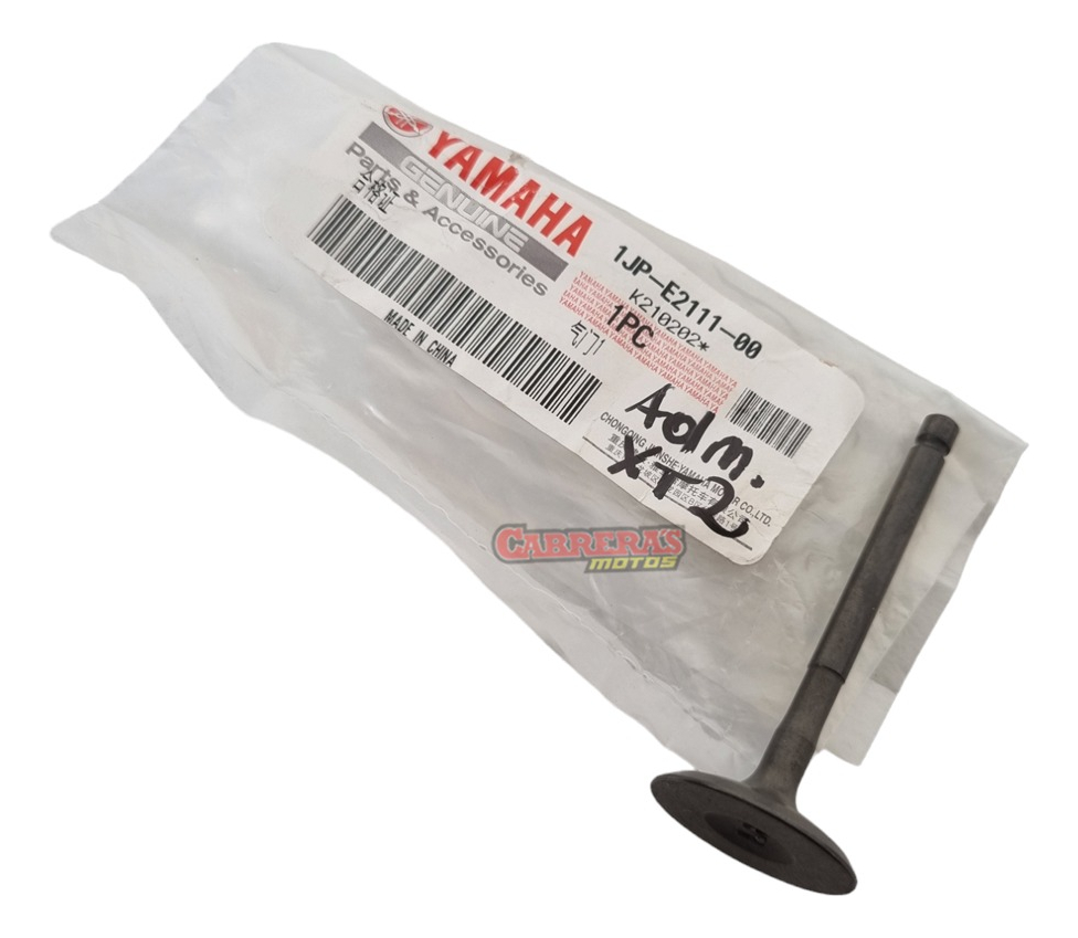 Valvulas Admision Xtz125 Ybr Ttr Original