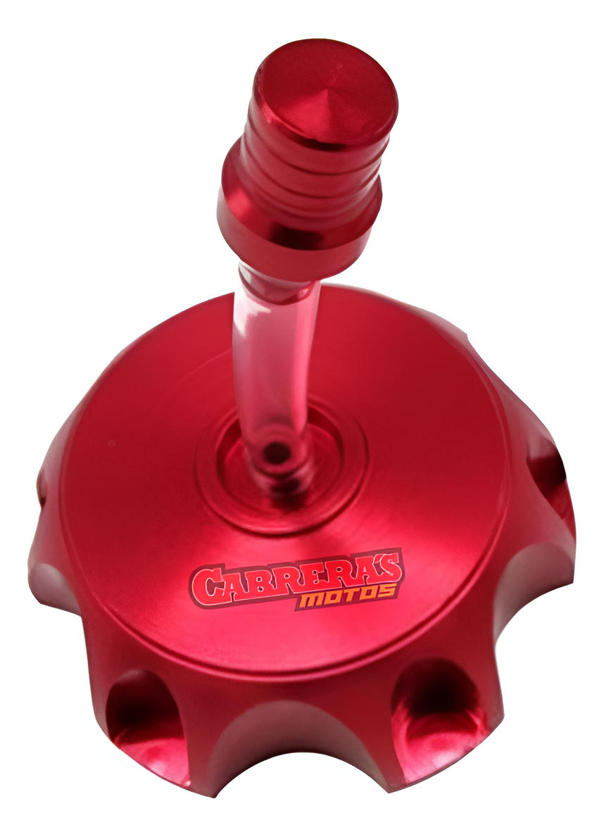Tapon De Nafta Aluminio Rojo