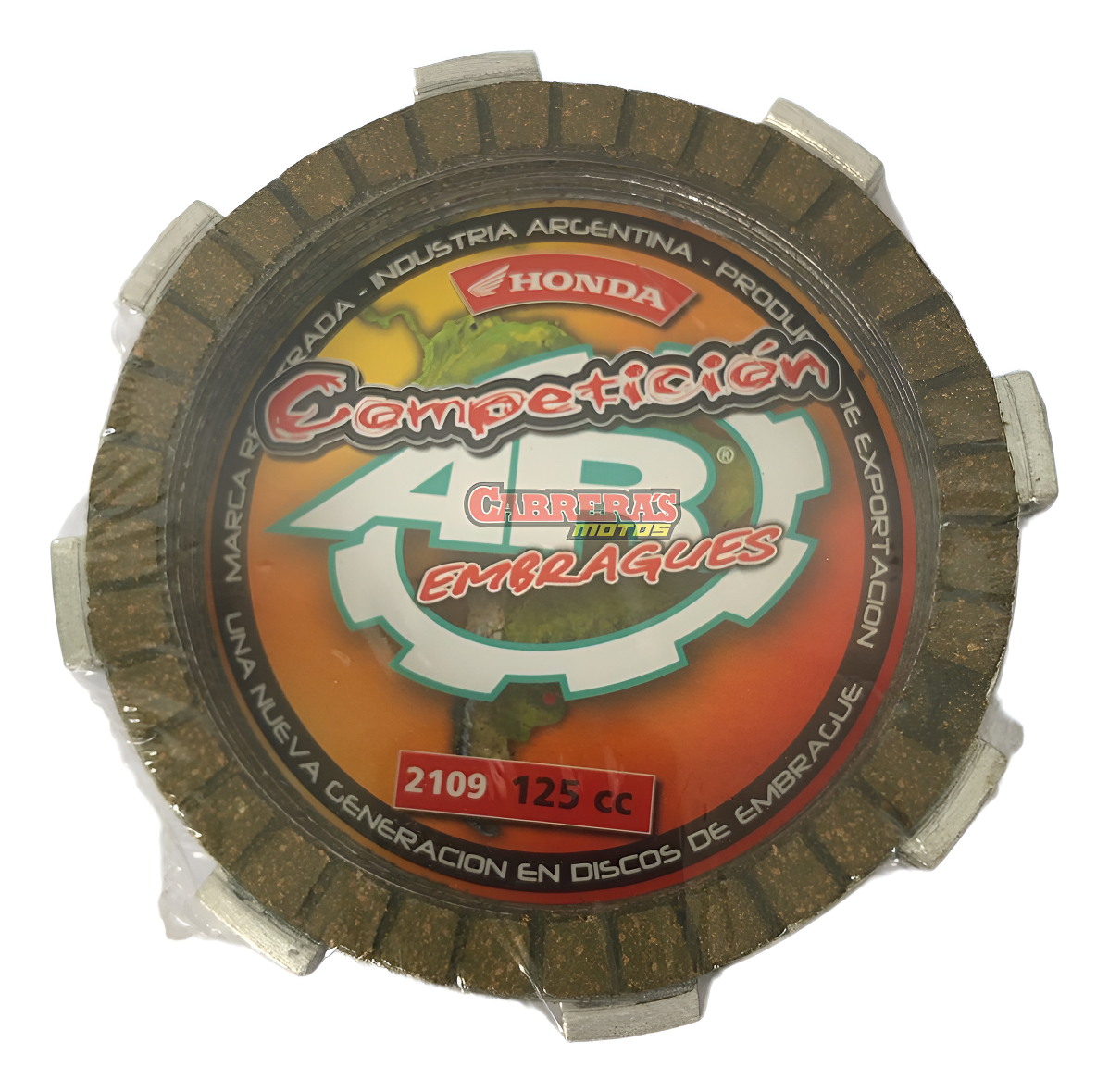 Disco Embrague Ar Cg125cc Competicion