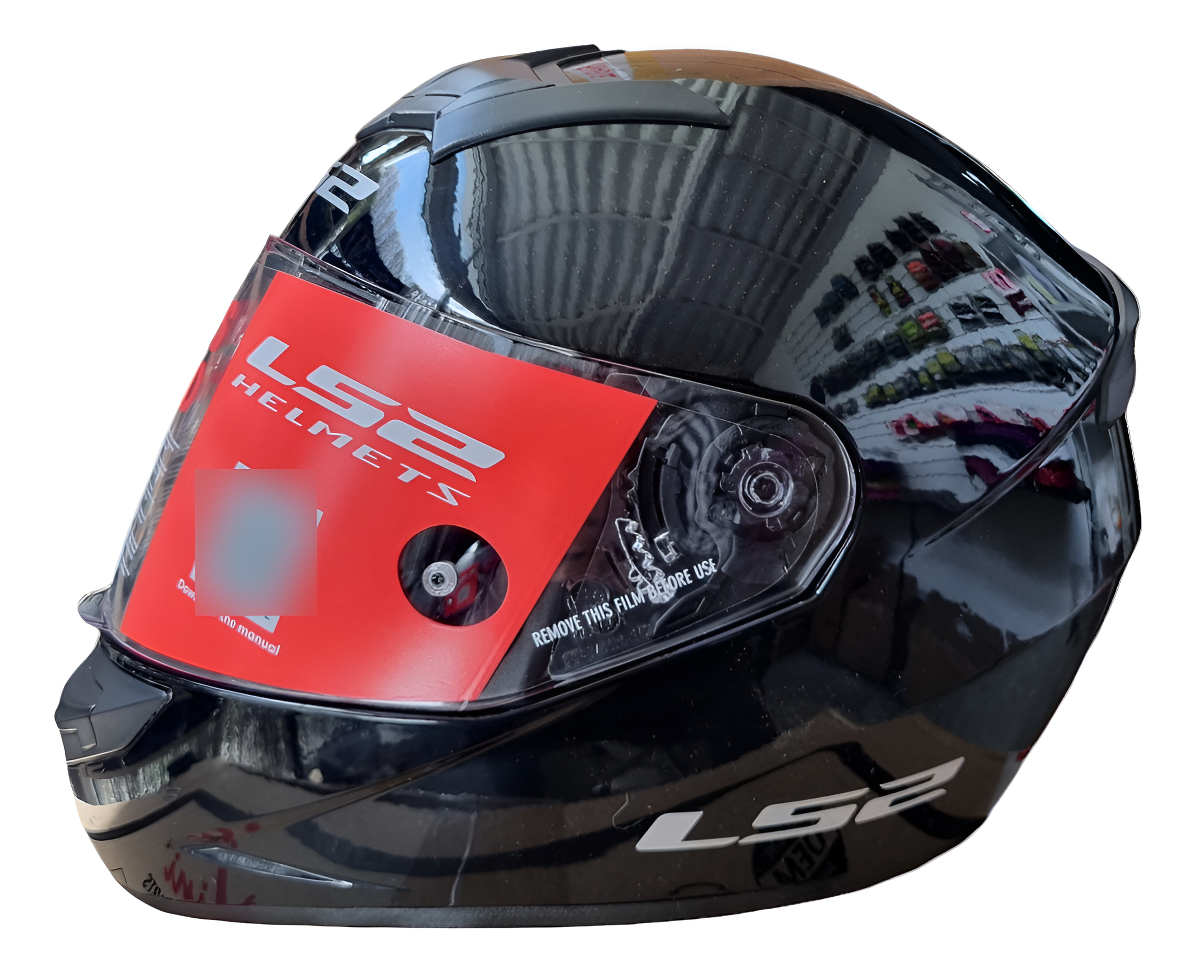 Casco Ls2 Integral Ff352 Single Mono Negro Mate O Brillante