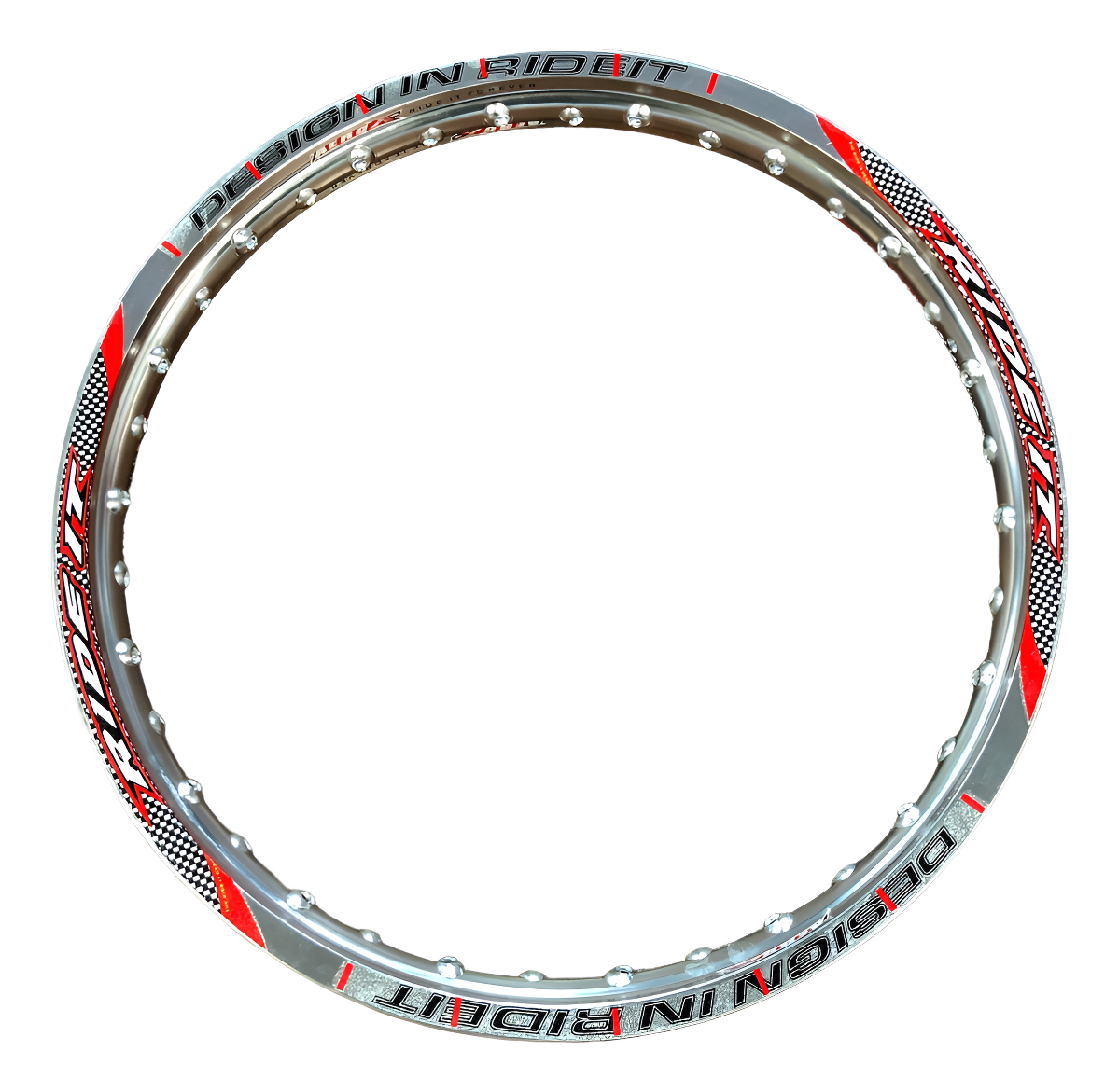 Llanta Aro Ride It 140/17 Cromado Aluminio Pulido