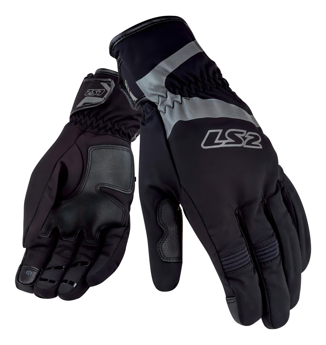 Guantes Ls2 Urbs Negros, Impermeables Y Cómodos Para Pantalla Táctil, Tallas 2xl - 3g