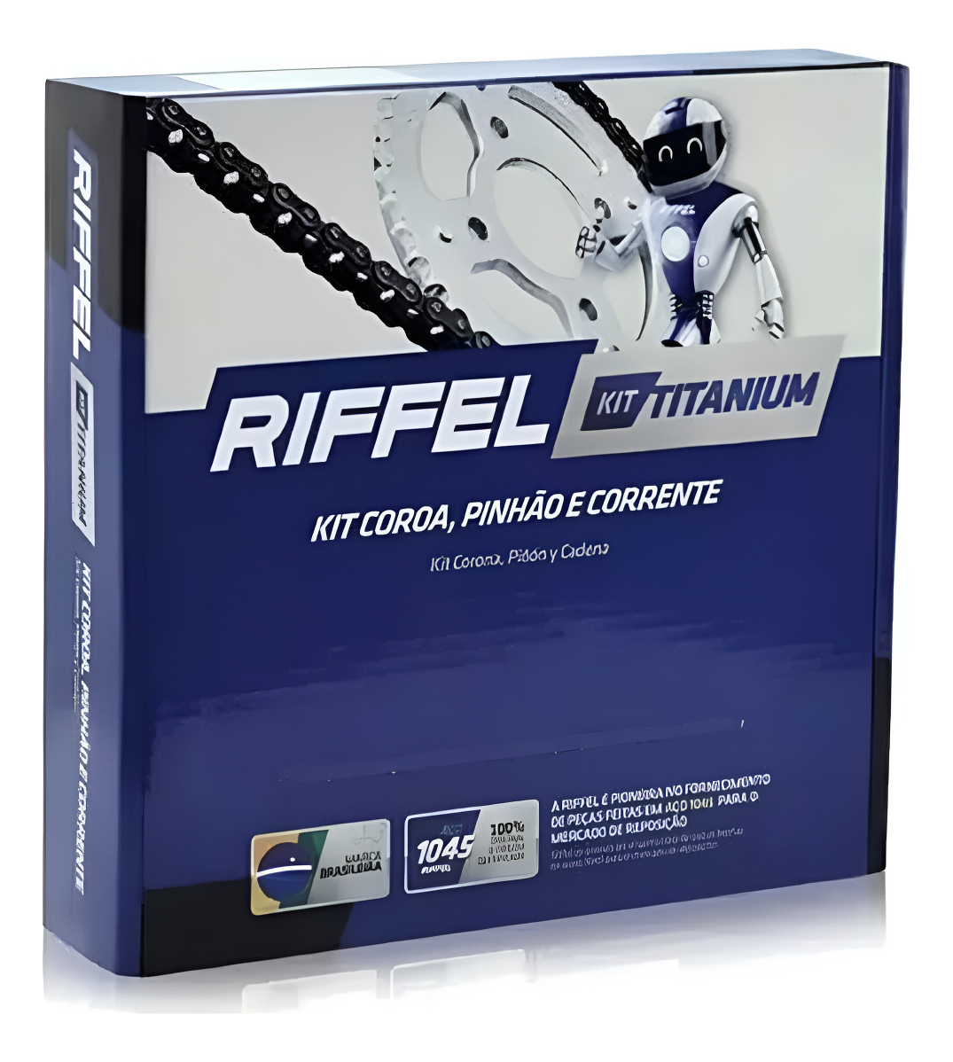 Kit Transmision Bajaj Discover 125/135 Riffel