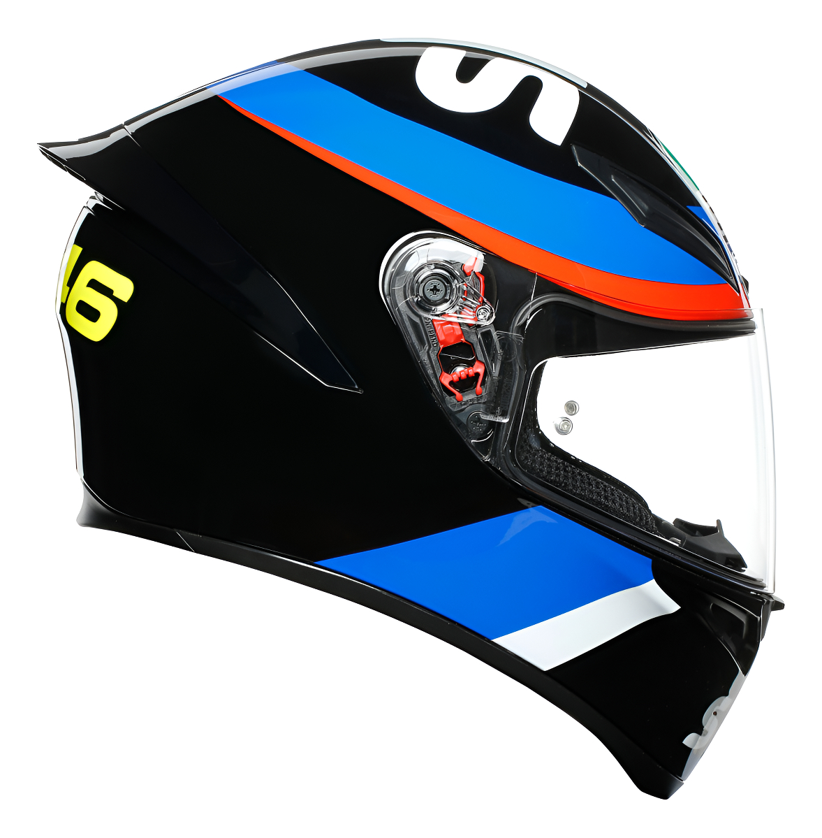 Casco Int Agv K1 Replica Vr46 Sky Ngo/az/rojo