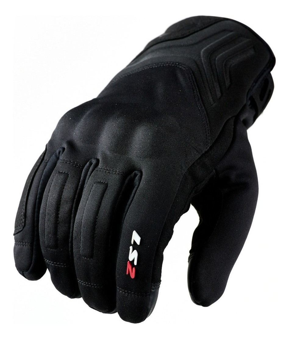 Guantes Invierno Ls2 Jet 2 Softshell Protecciones Color Negro Talle Xl