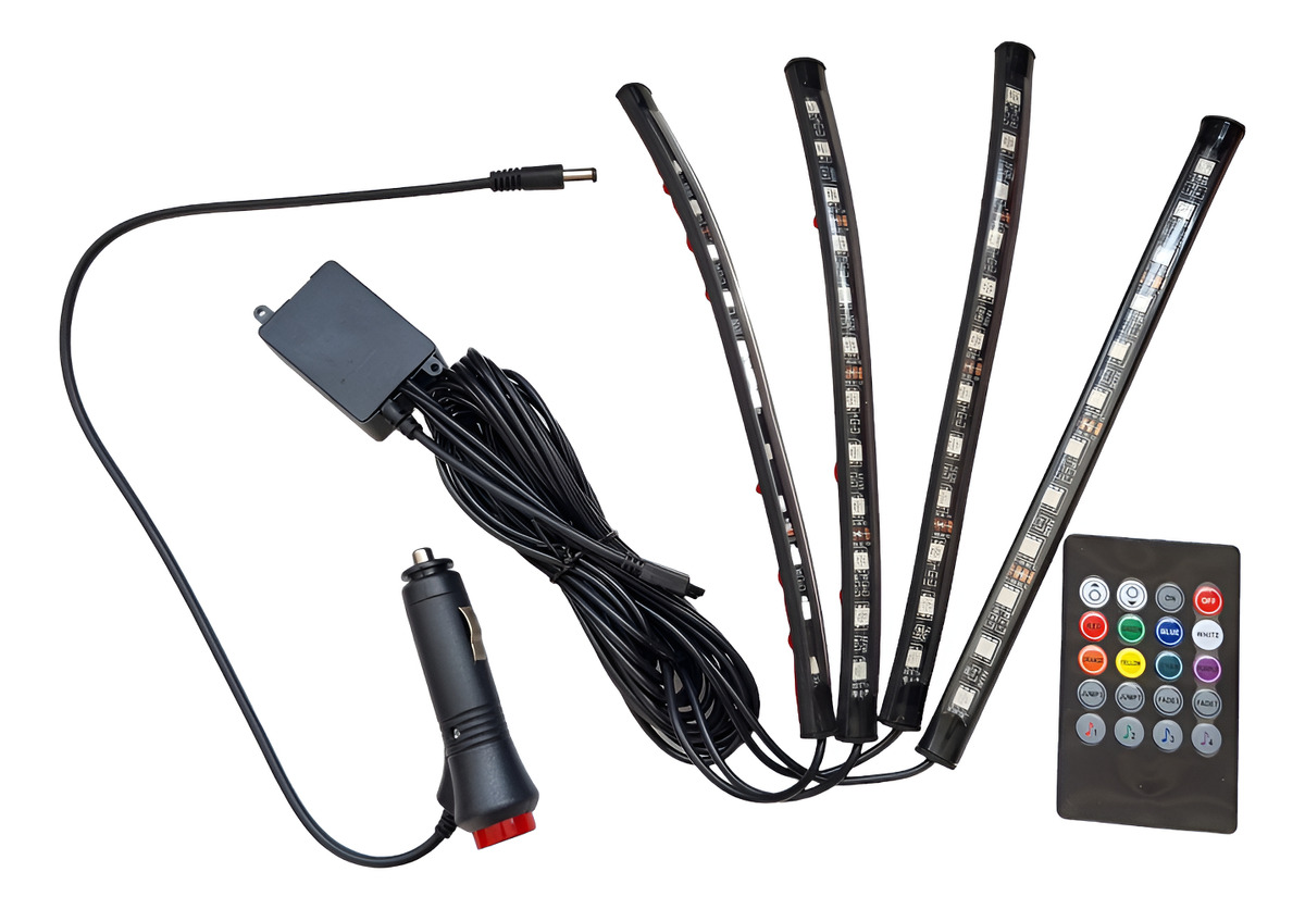 Tira Led Con Rgb Y Control V606