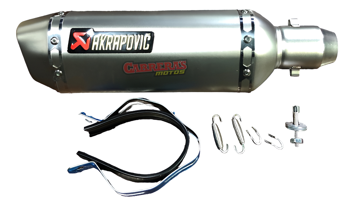 Escape Akrapovic 5 Caras Titanium