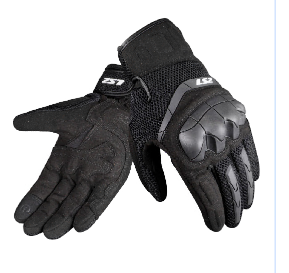 Guante Ls2 Kubra Negro Talla Xl/dg