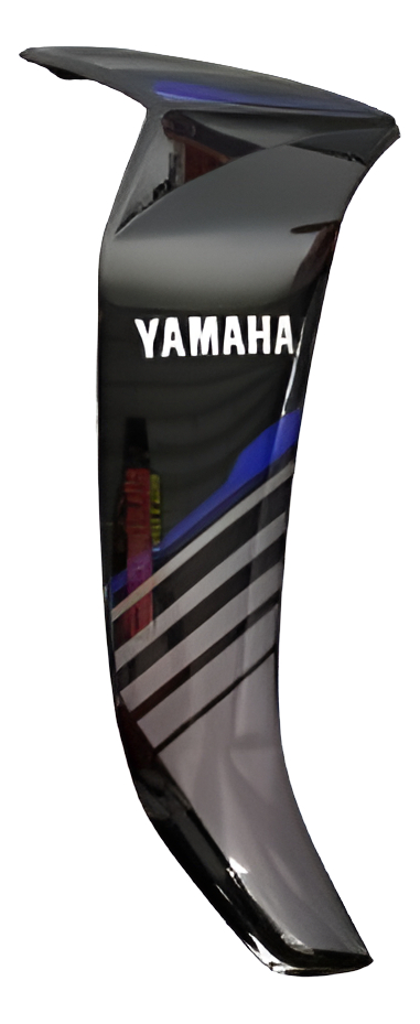 Pollera Externa Derecha Crypton Gris Plata Original